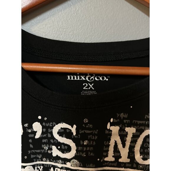 Womens Size 2x Mix & co Shirt - Picture 2 of 5
